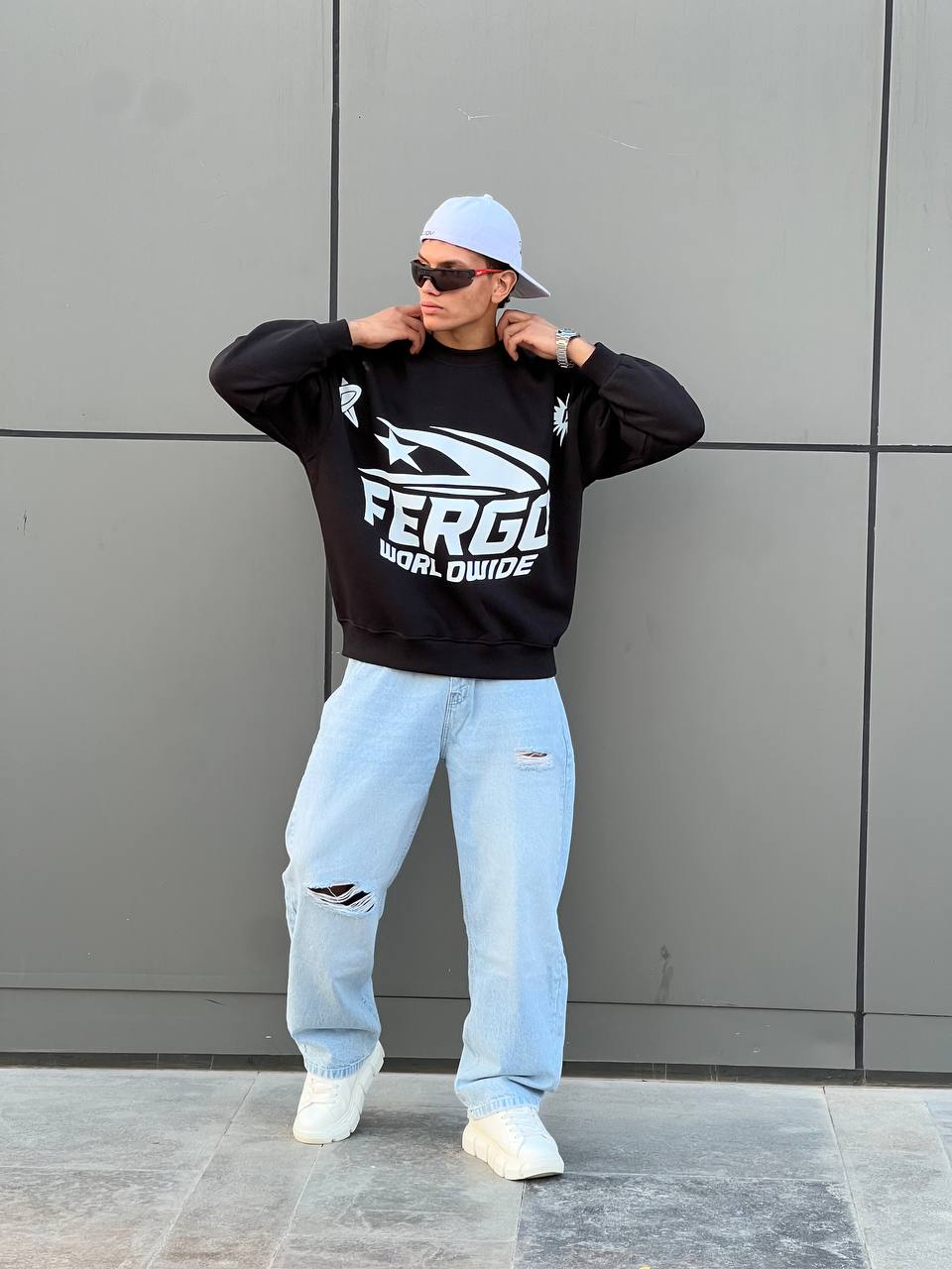 Black Signature Crewneck