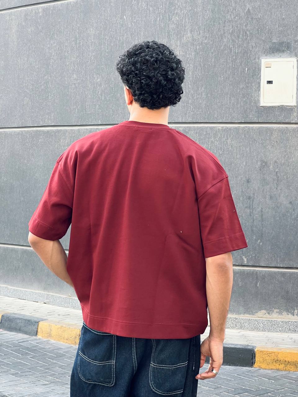 Oversized Marron t-shirt