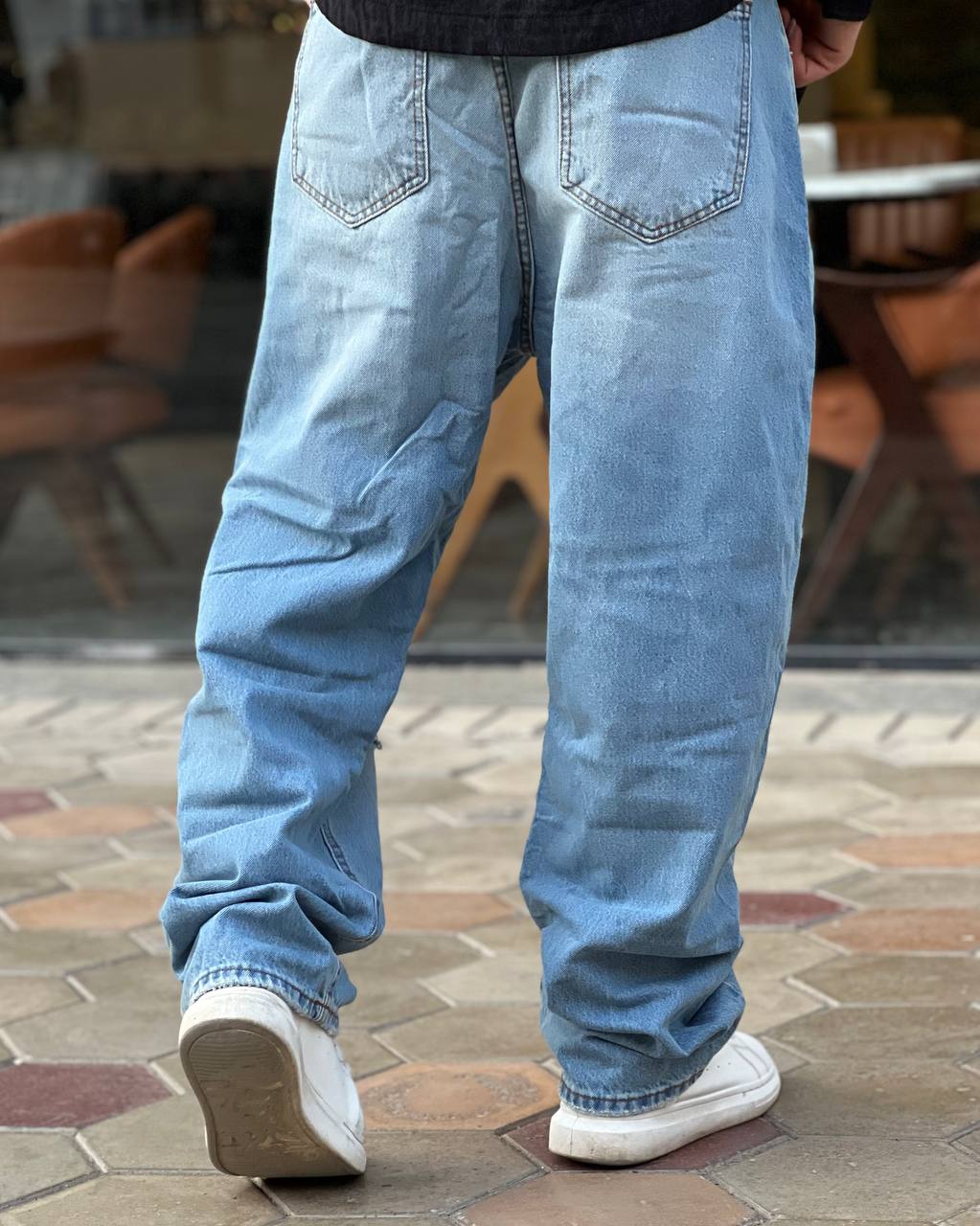 ice wide-cut jeans