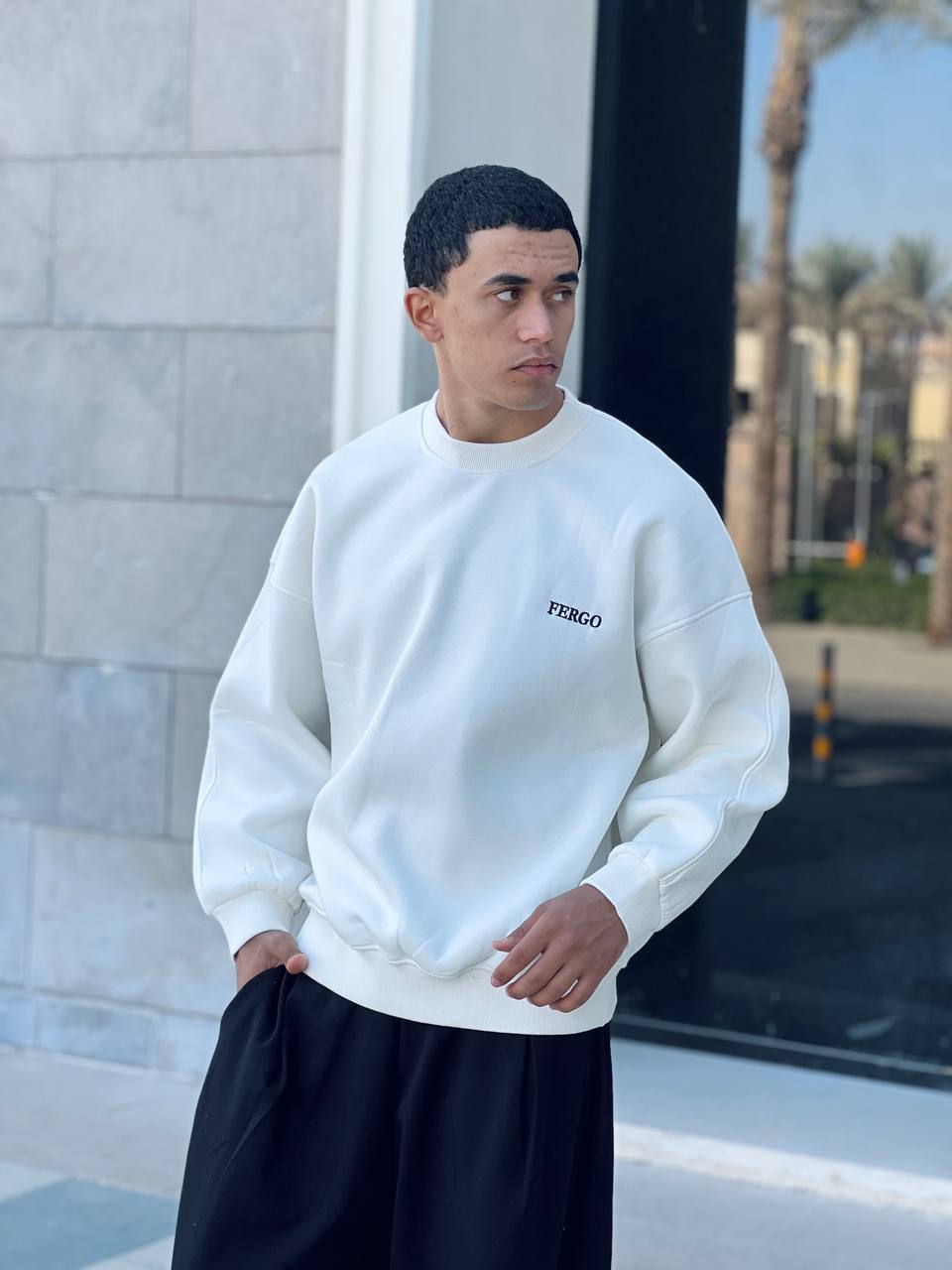 White Crewneck