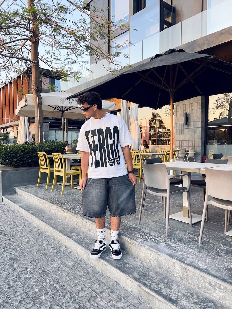 Oversize White T-shirt