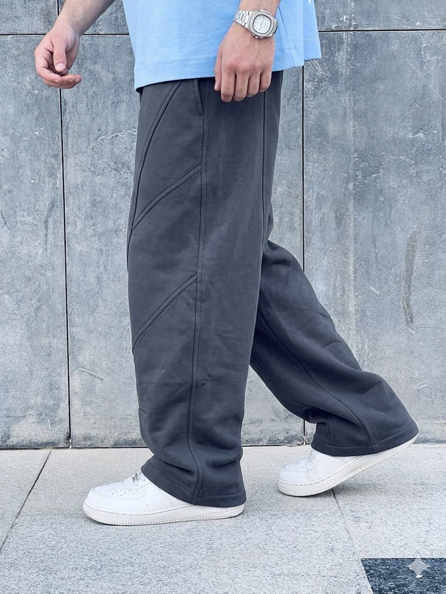 iron wide leg sweatpants