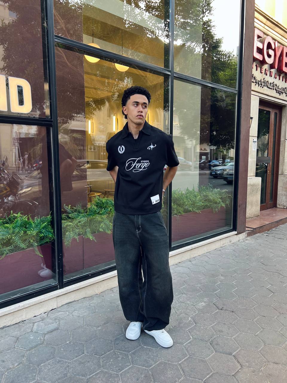 Black Fergo Polo