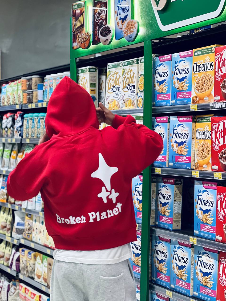 oversized red zipper