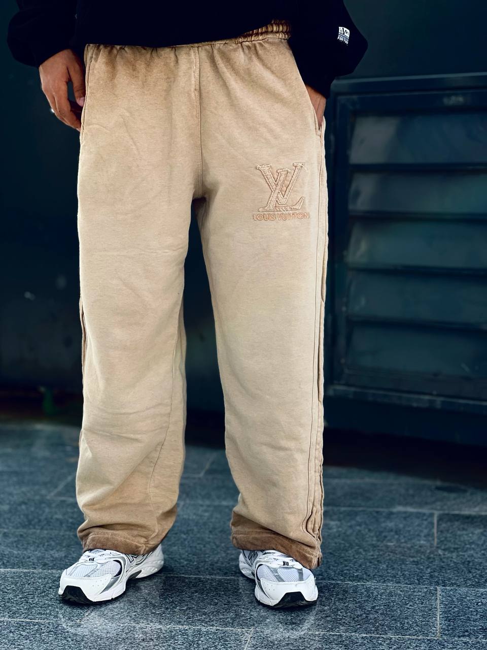 washed oversized sweatpants
