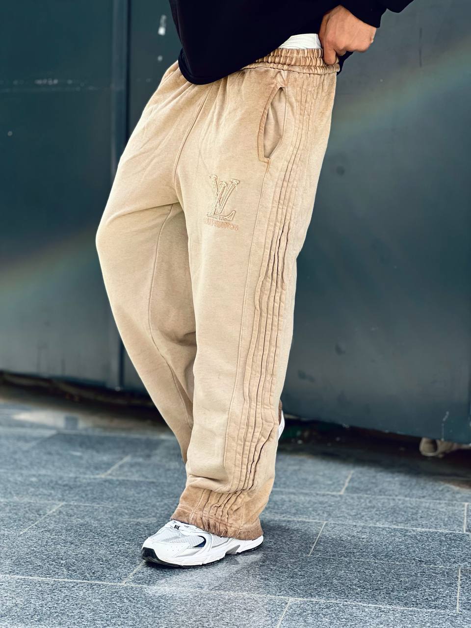 washed oversized sweatpants