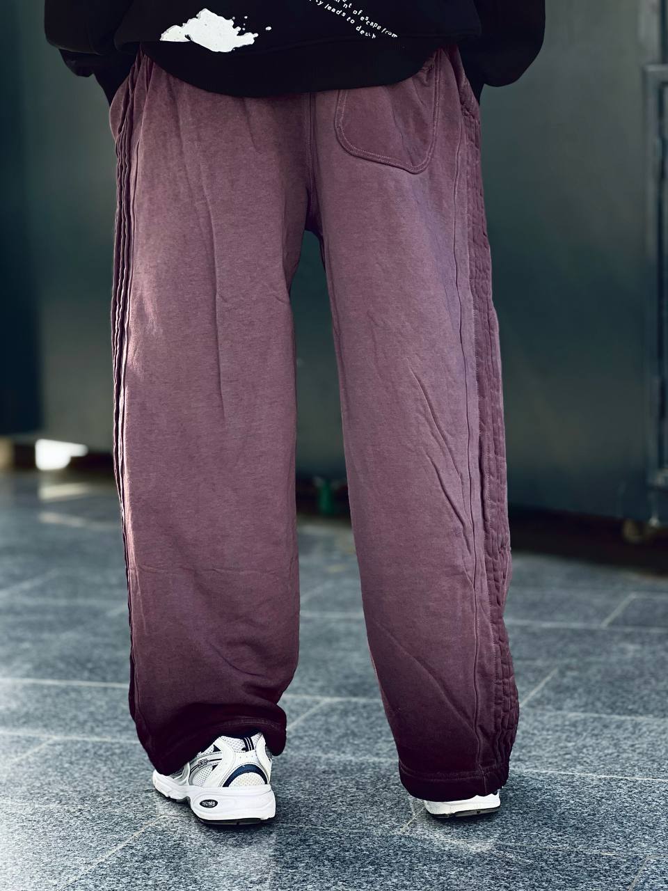 washed oversized sweatpants