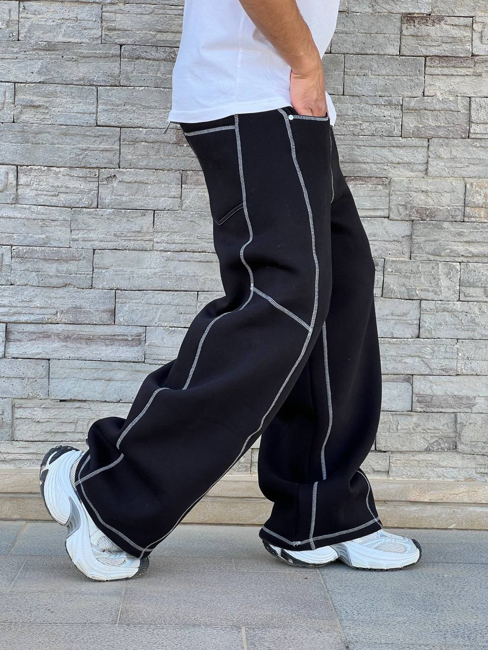 Black Oversized Sweatpants