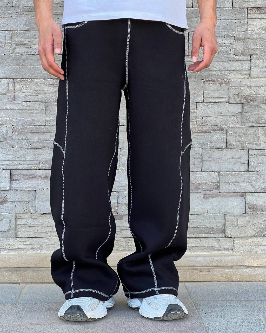 Black Oversized Sweatpants