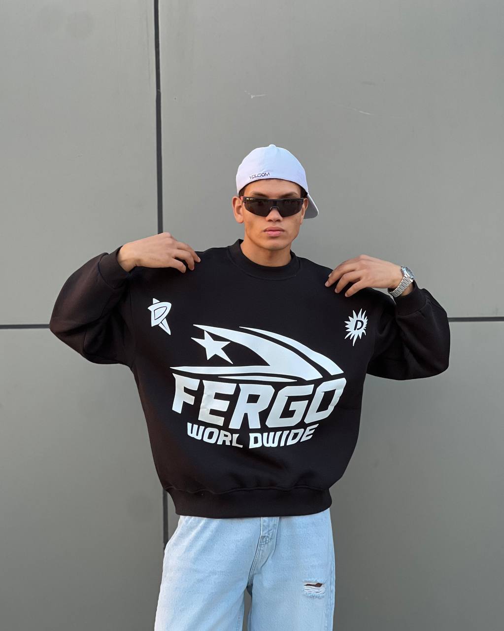 Black Signature Crewneck