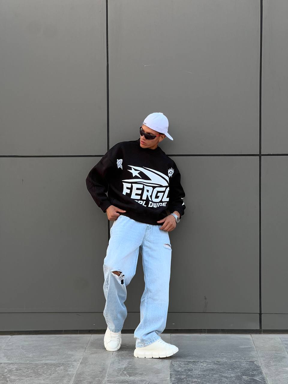 Black Signature Crewneck