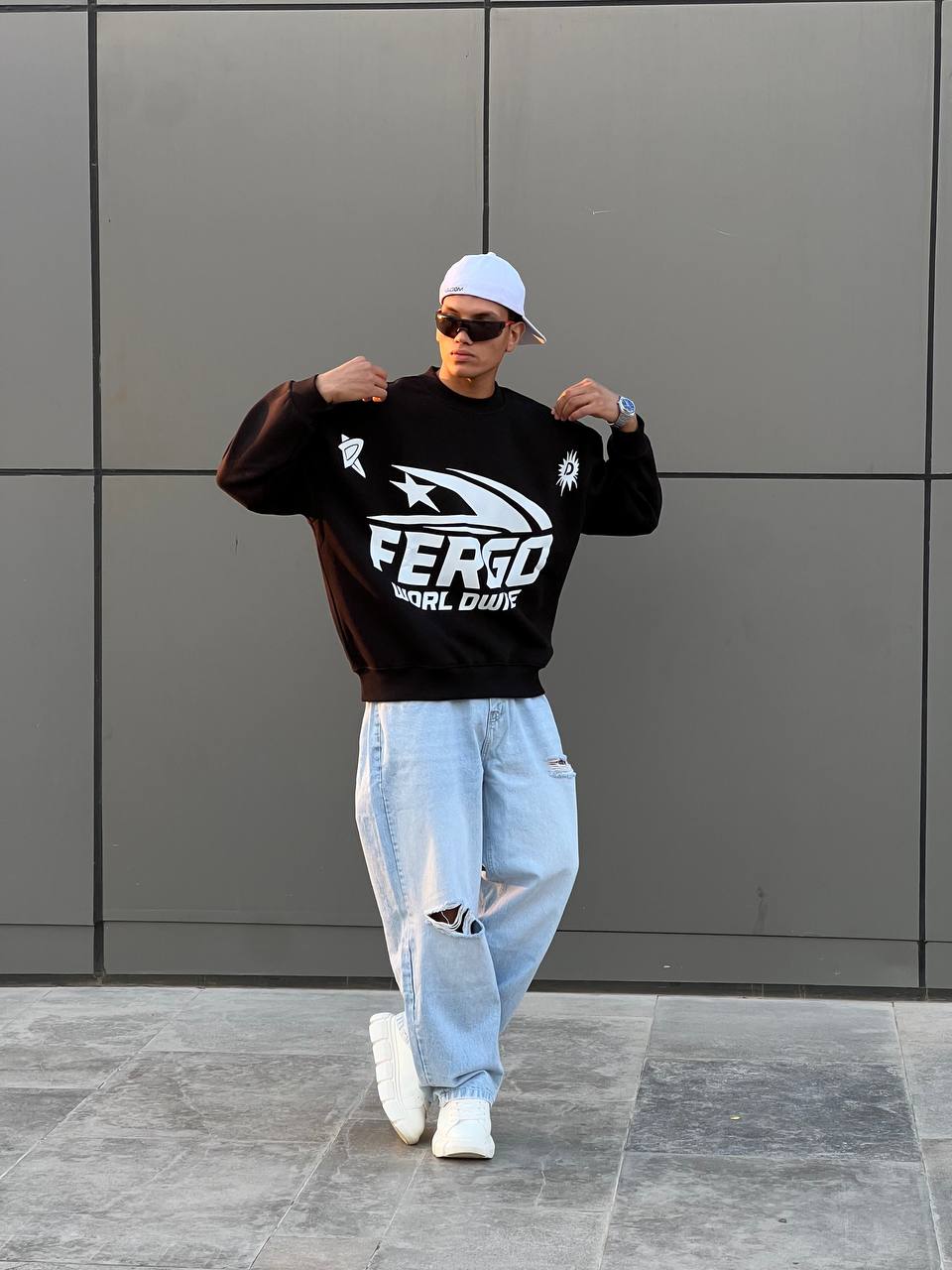 Black Signature Crewneck