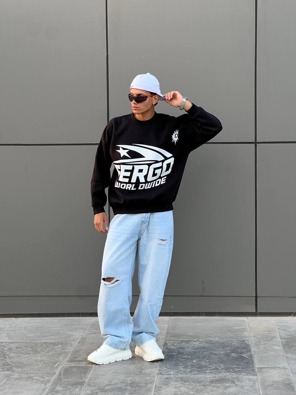 Black Signature Crewneck