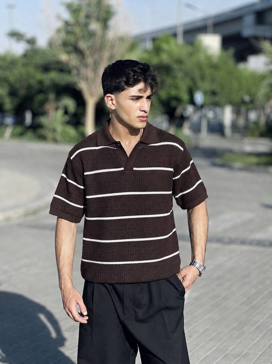 Brown stripe Trico
