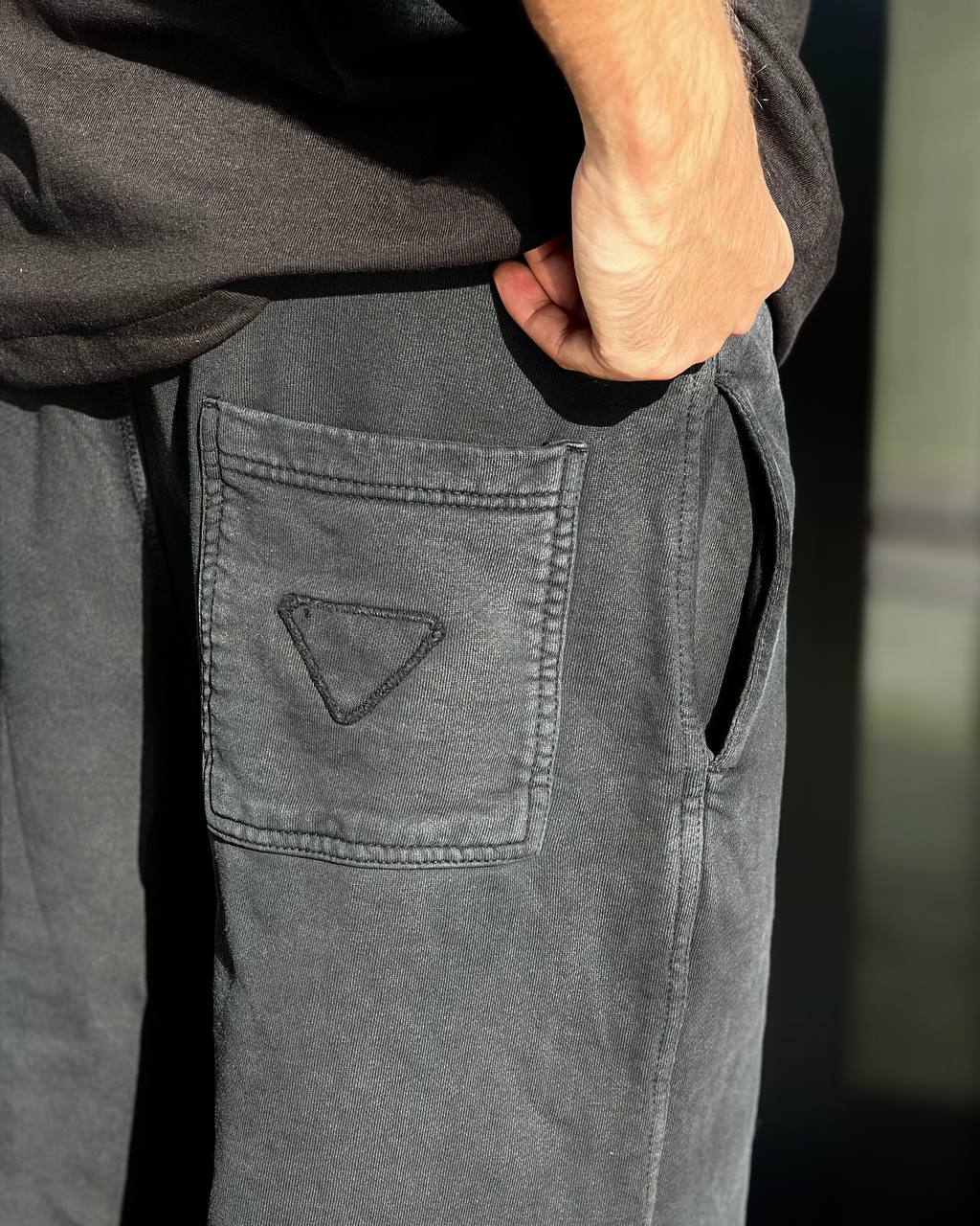 Washed oversized Sweatpants
