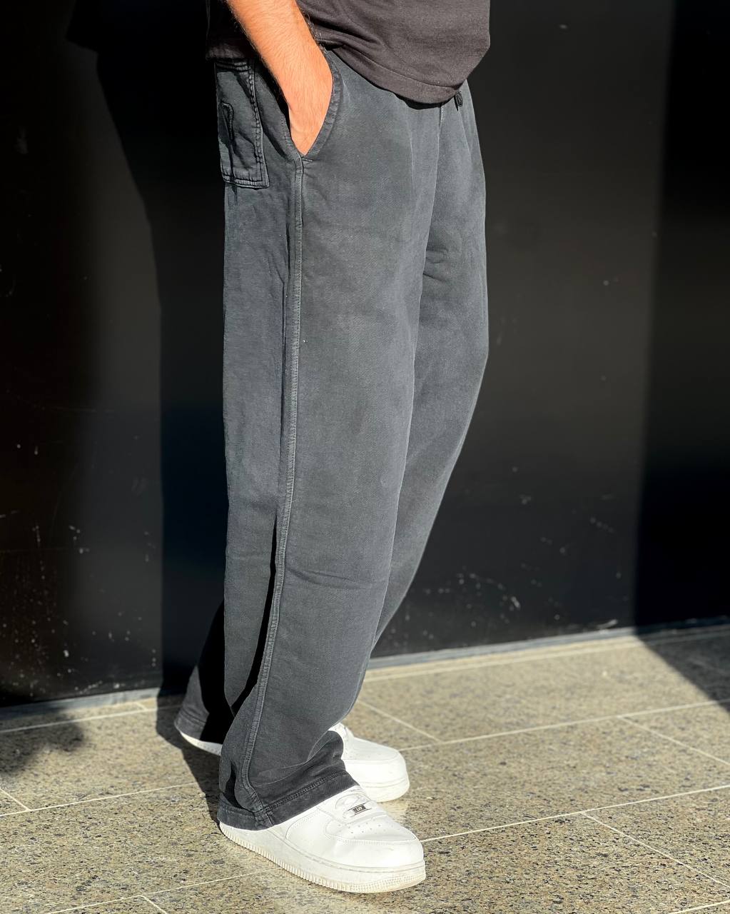 Washed oversized Sweatpants
