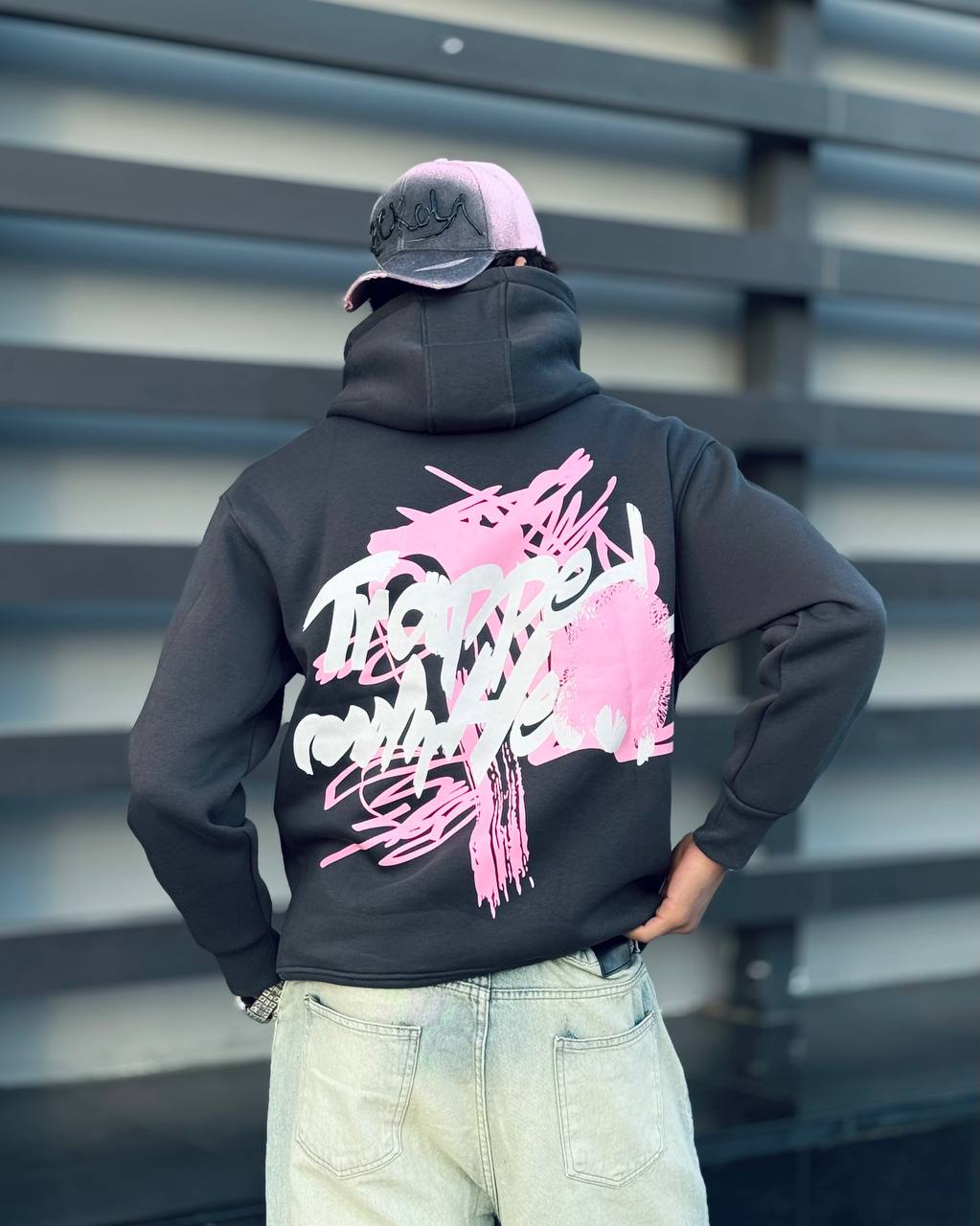 oversized iron hoodie