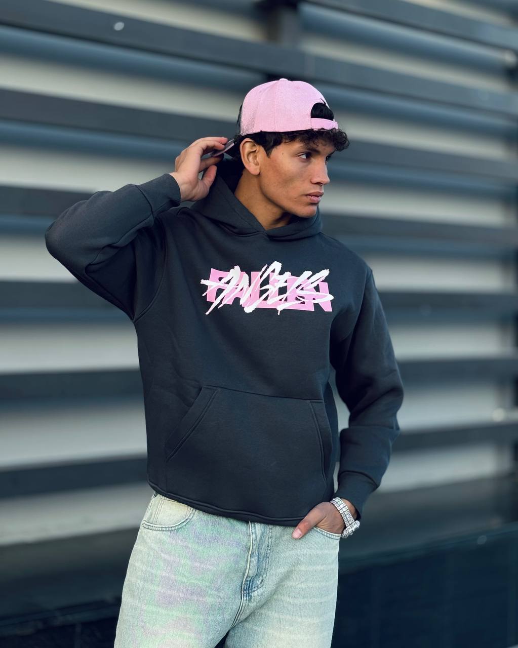 oversized iron hoodie