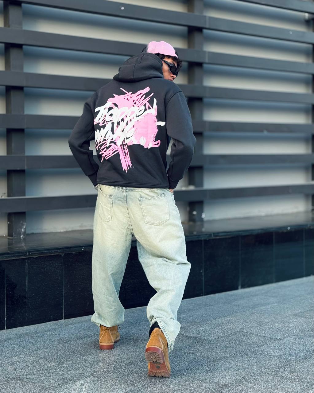 oversized iron hoodie