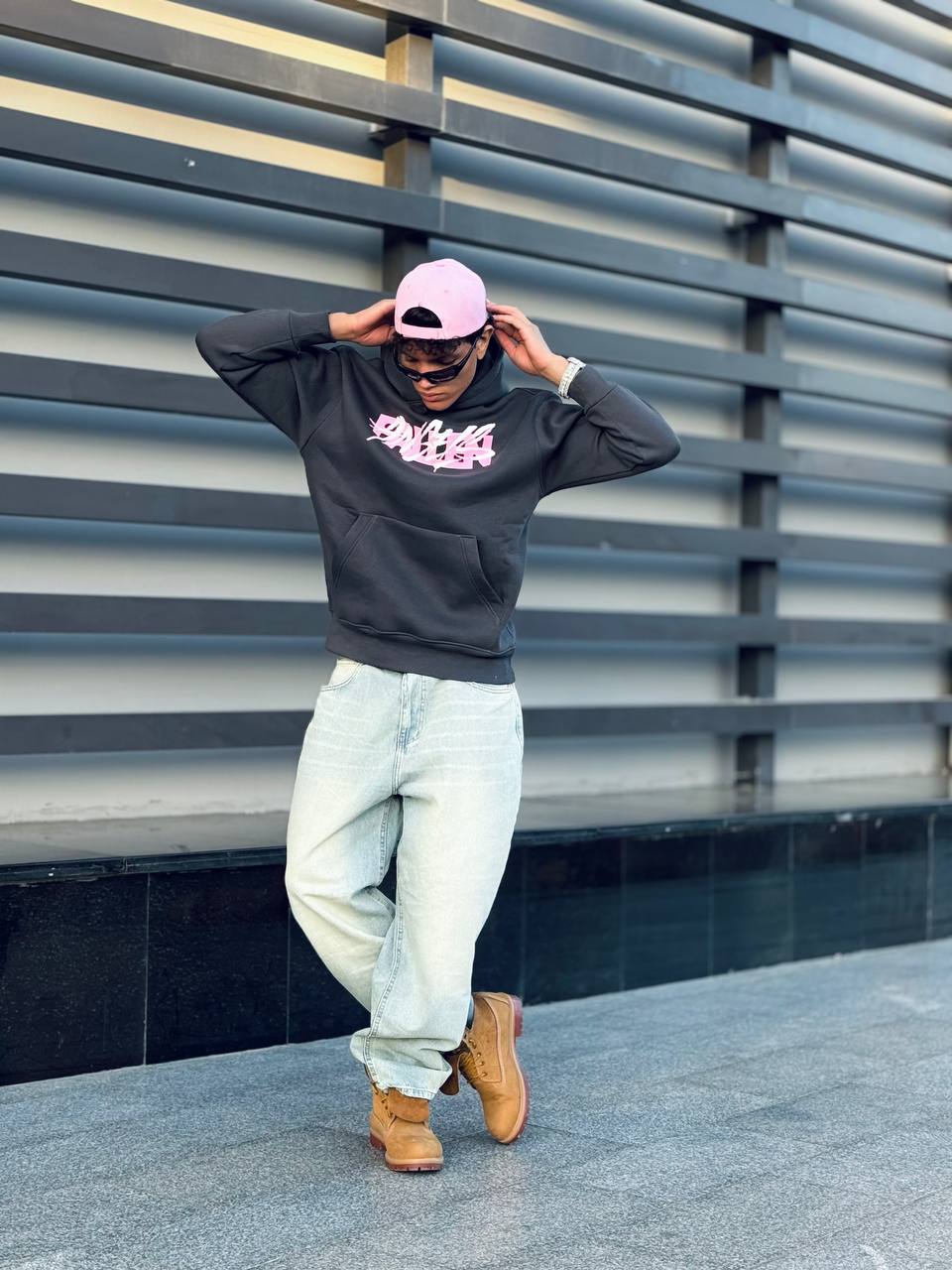 oversized iron hoodie