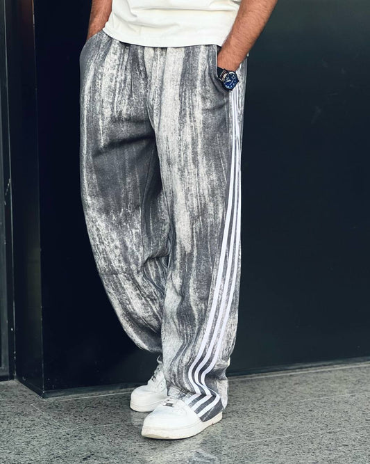 gray blur sweatpants