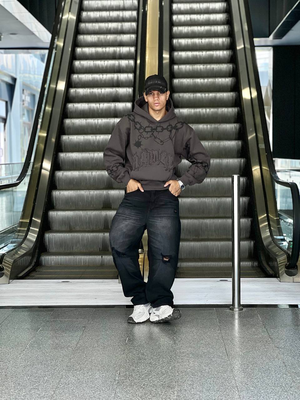 Iron Oversized hoodie