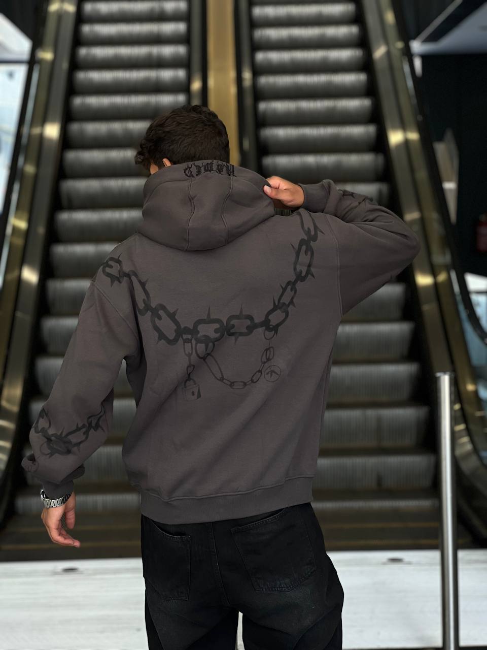 Iron Oversized hoodie