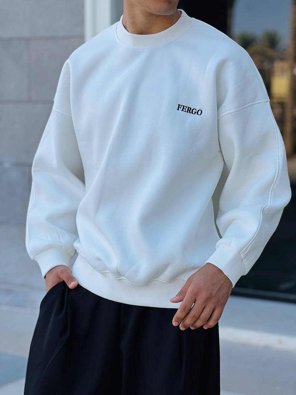 White Crewneck