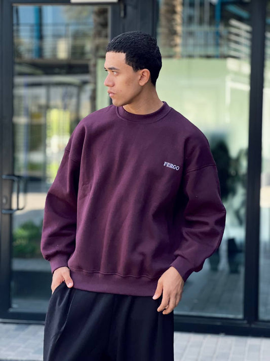 Burgundy Crewneck