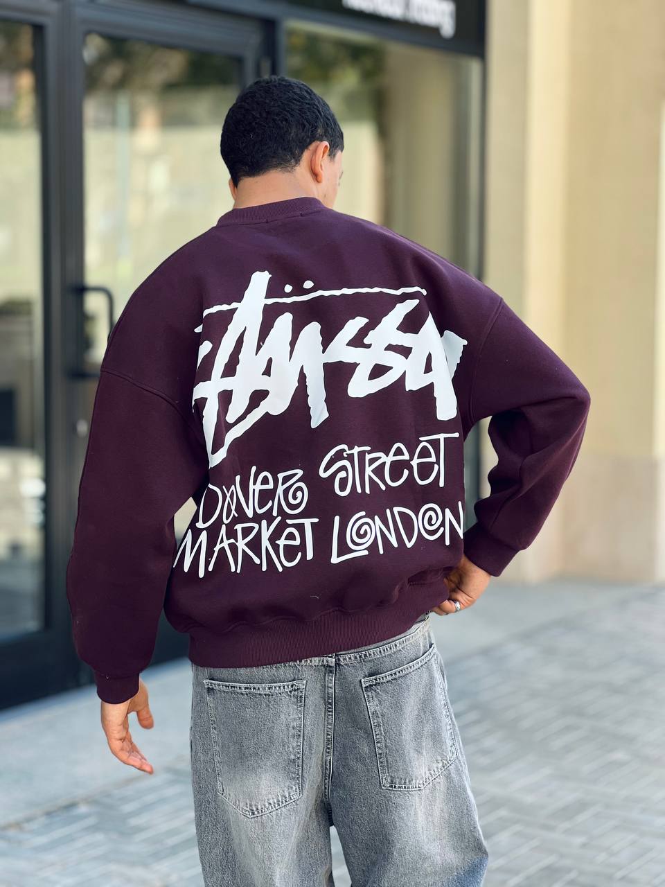 Burgundy Crewneck