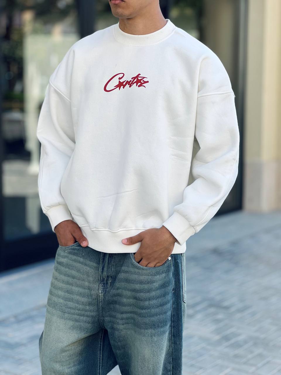 White Crewneck