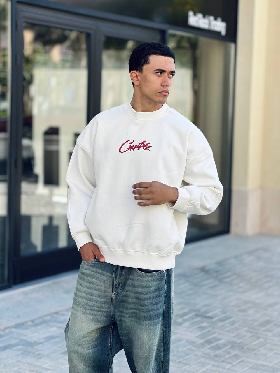 White Crewneck