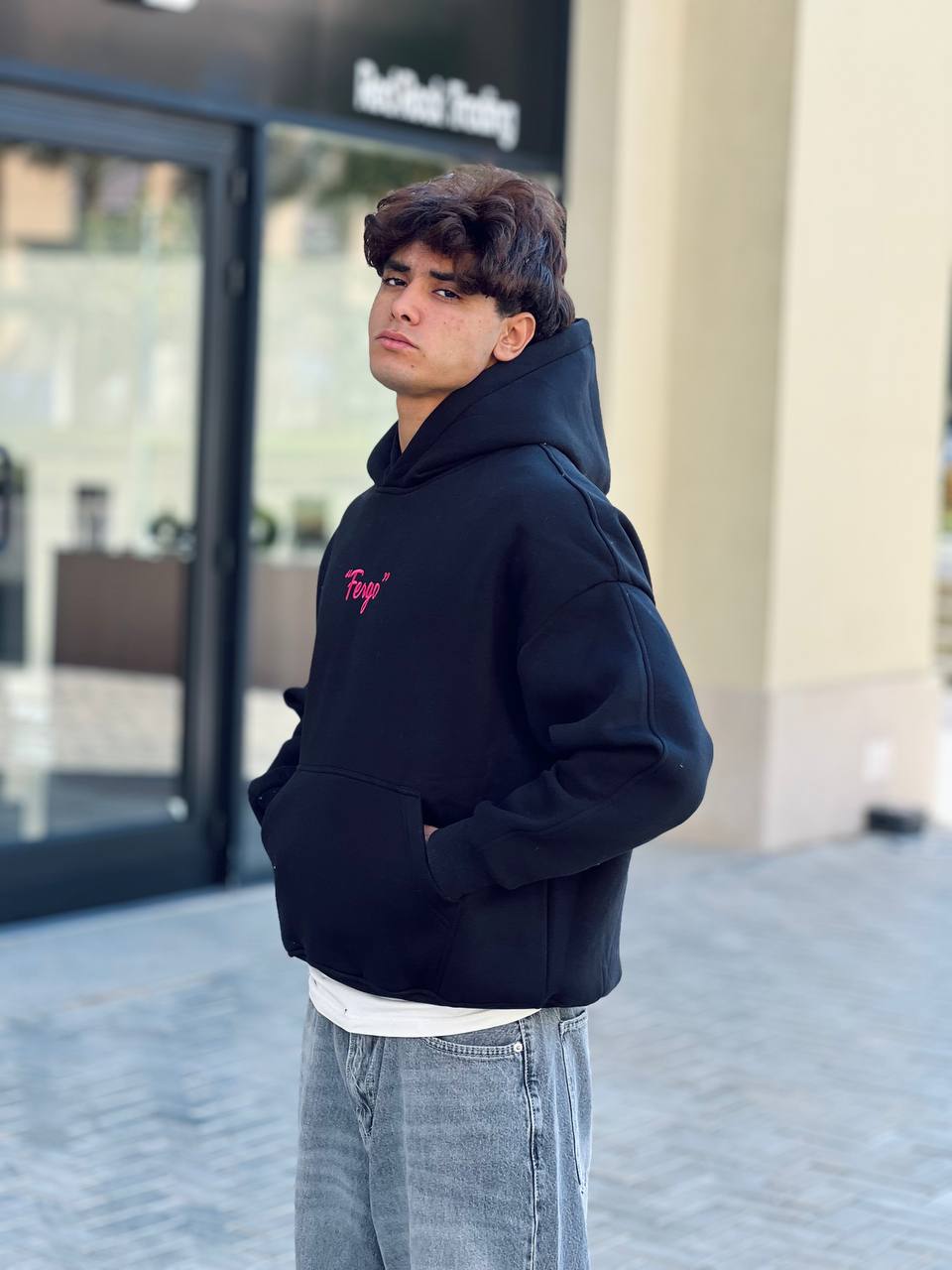 Essential Black hoodie