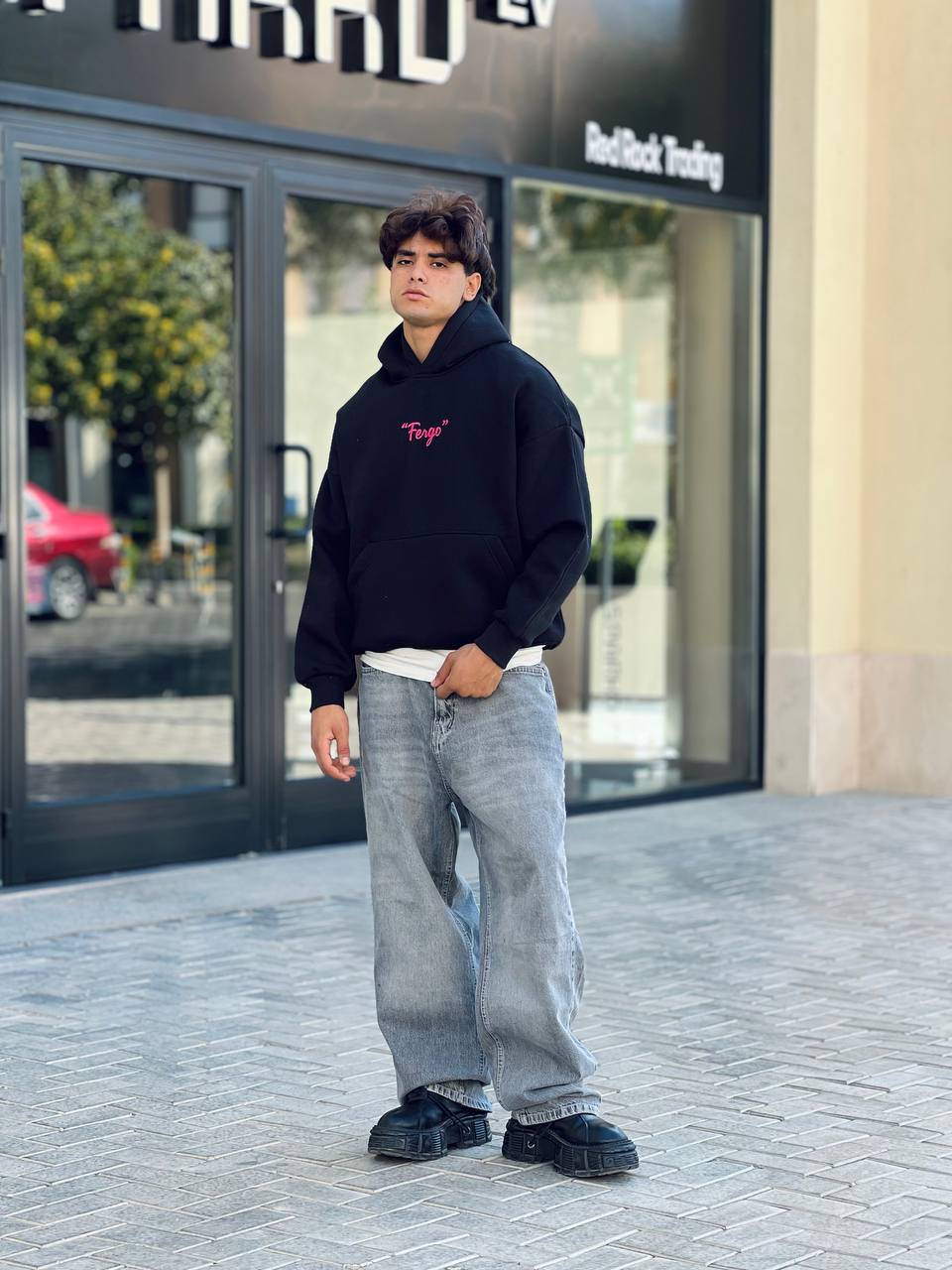 Essential Black hoodie