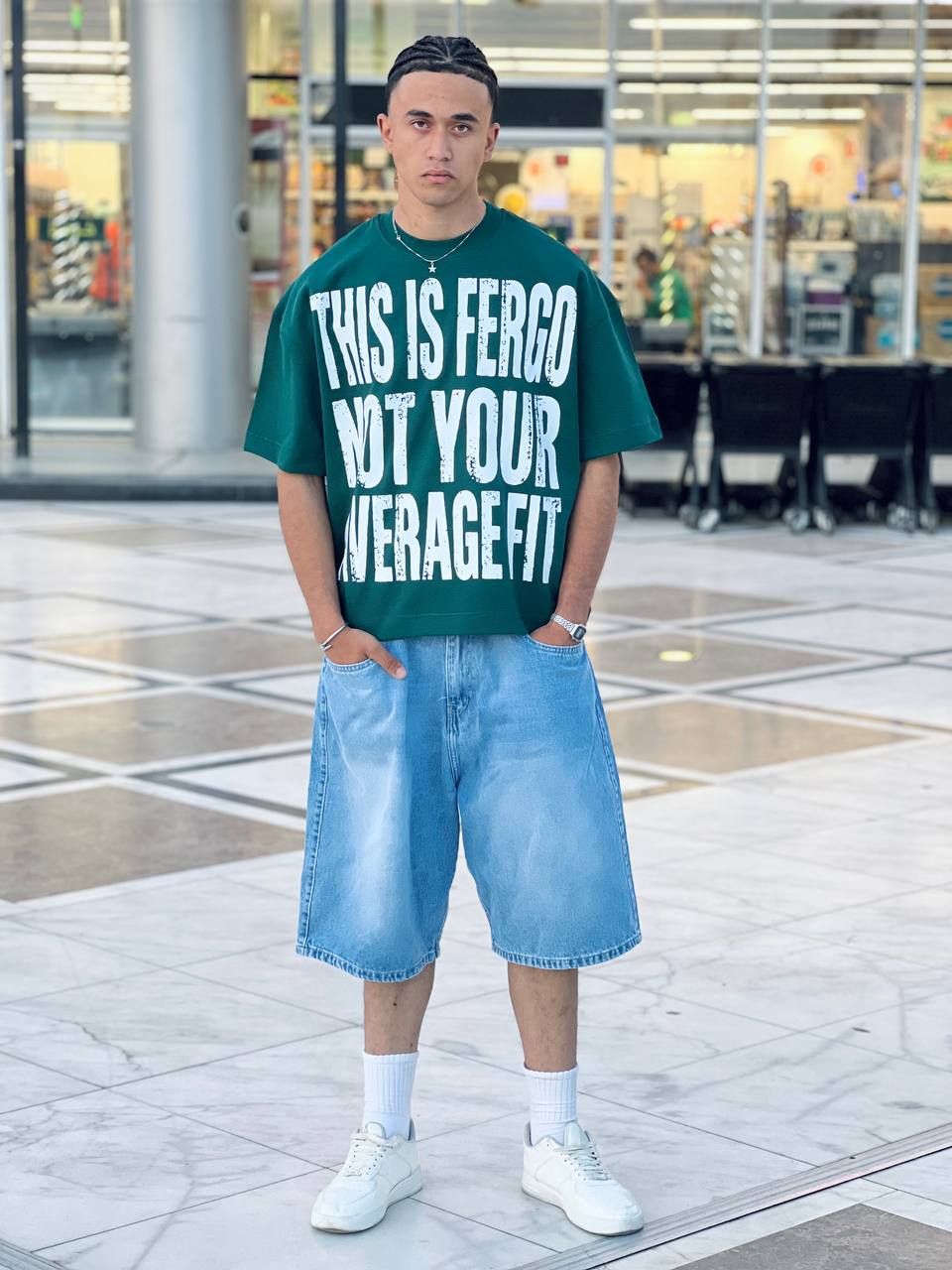 Oversized Green T-shirt