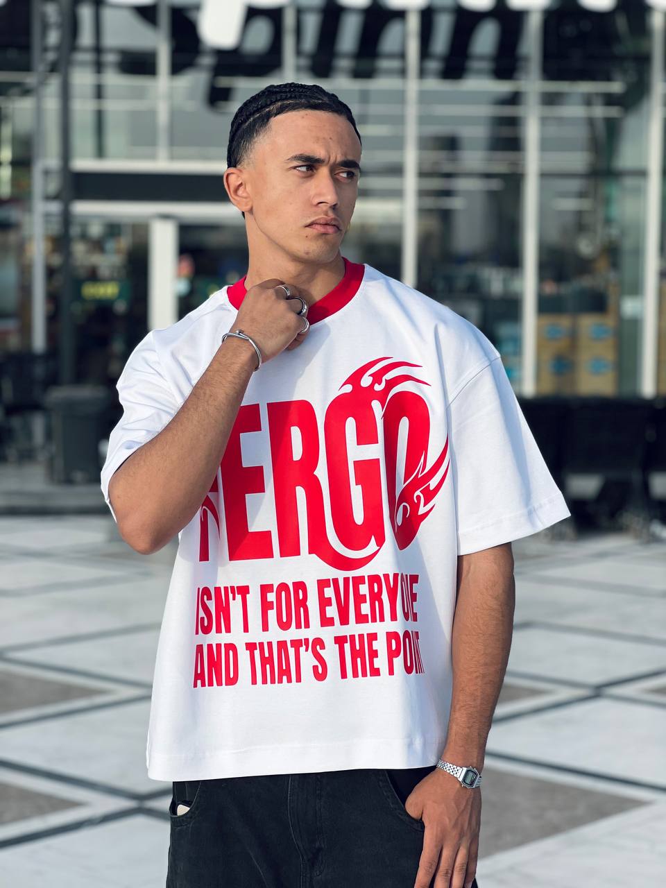 Oversized White T-shirt