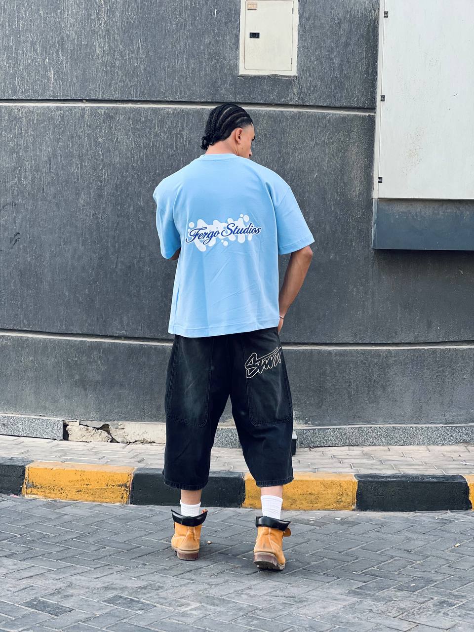 Oversized Baby Blue T-shirt
