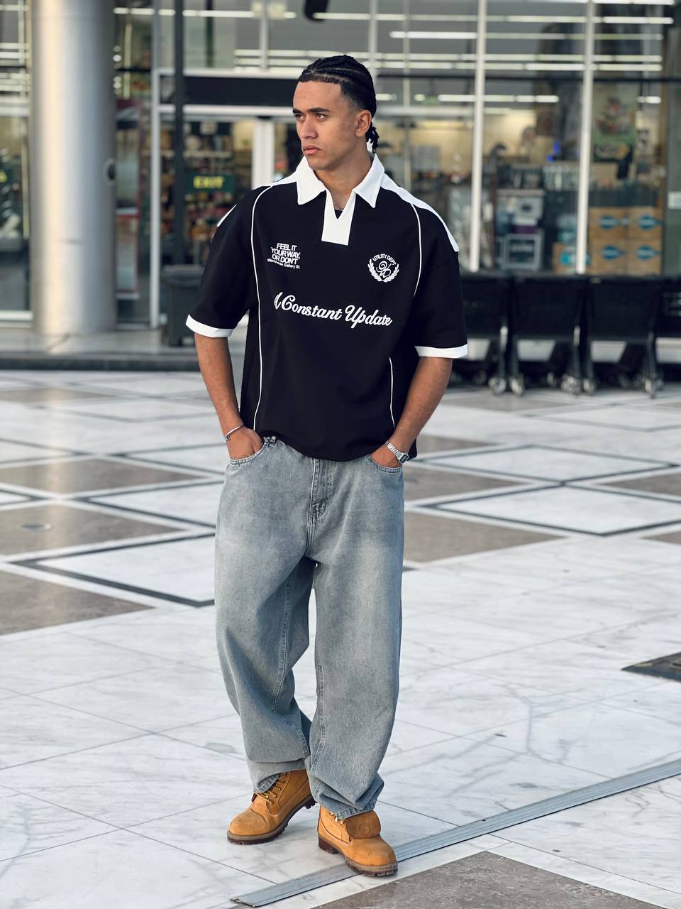 Black Constant Polo
