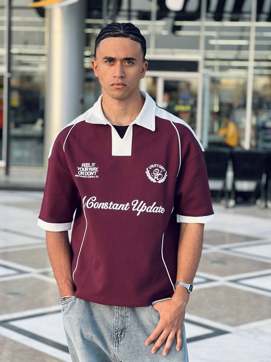 Burgundy Constant Polo