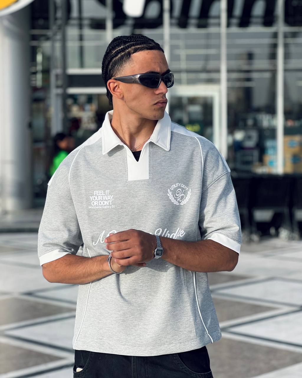 Gray Constant Polo
