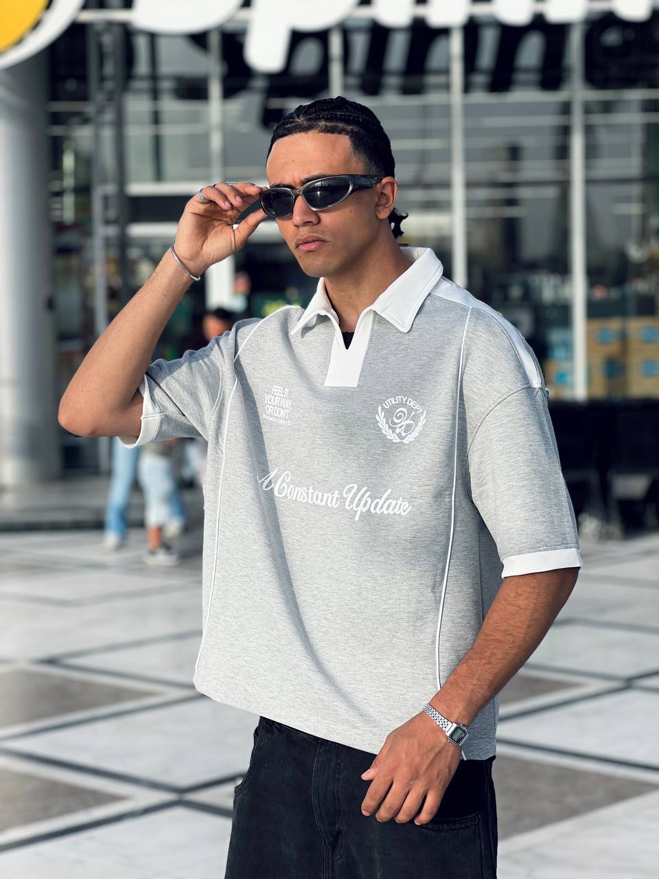 Gray Constant Polo