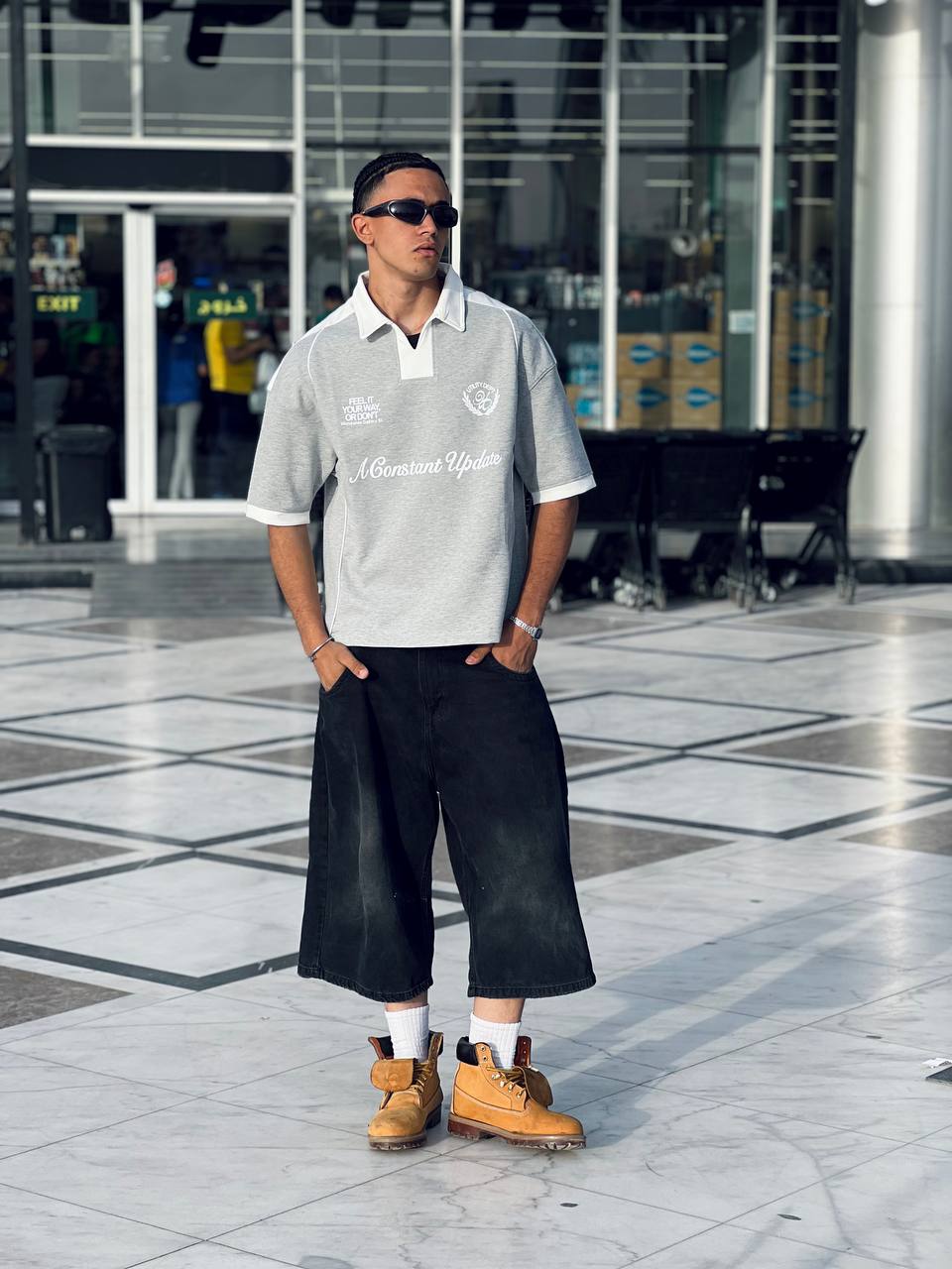 Gray Constant Polo
