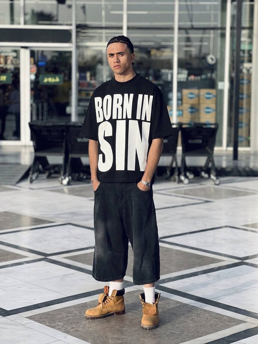 Oversize Black T-shirt