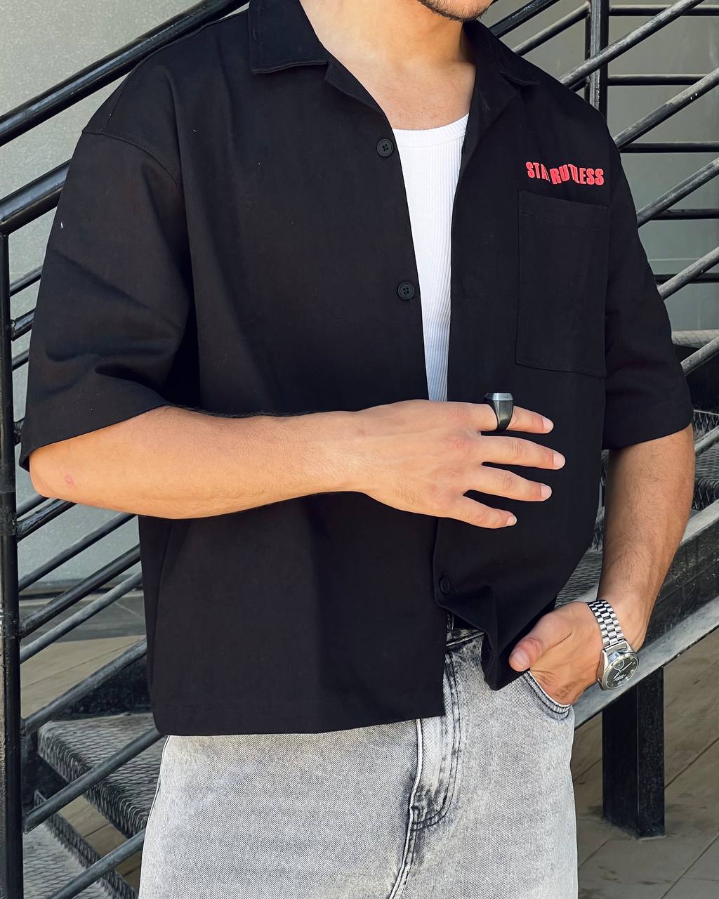 Black vintage shirt