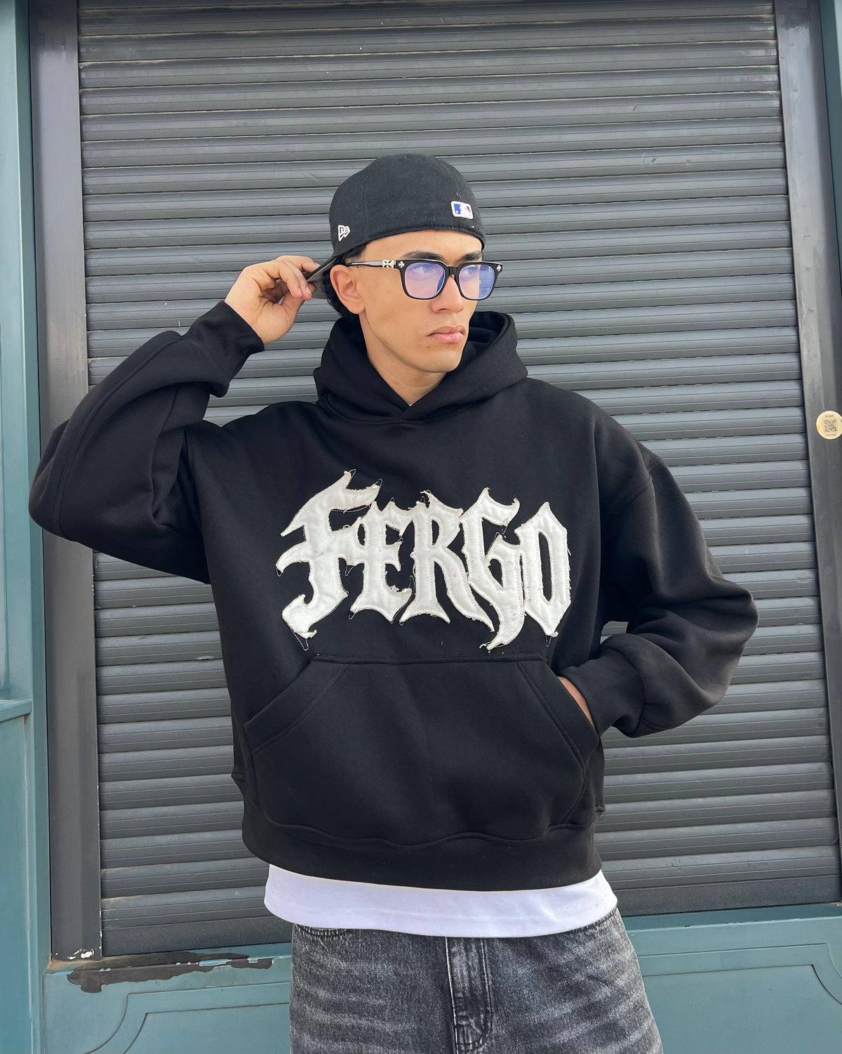 Rebel Hoodie – Black – FERGO