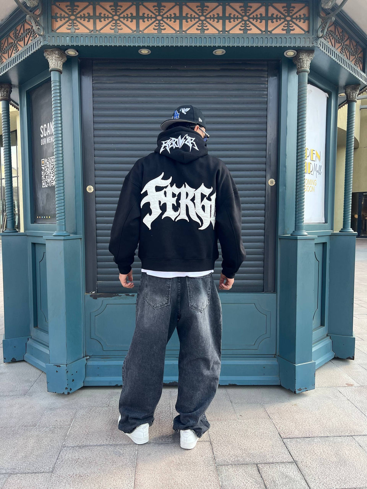 Rebel Hoodie – Black – FERGO