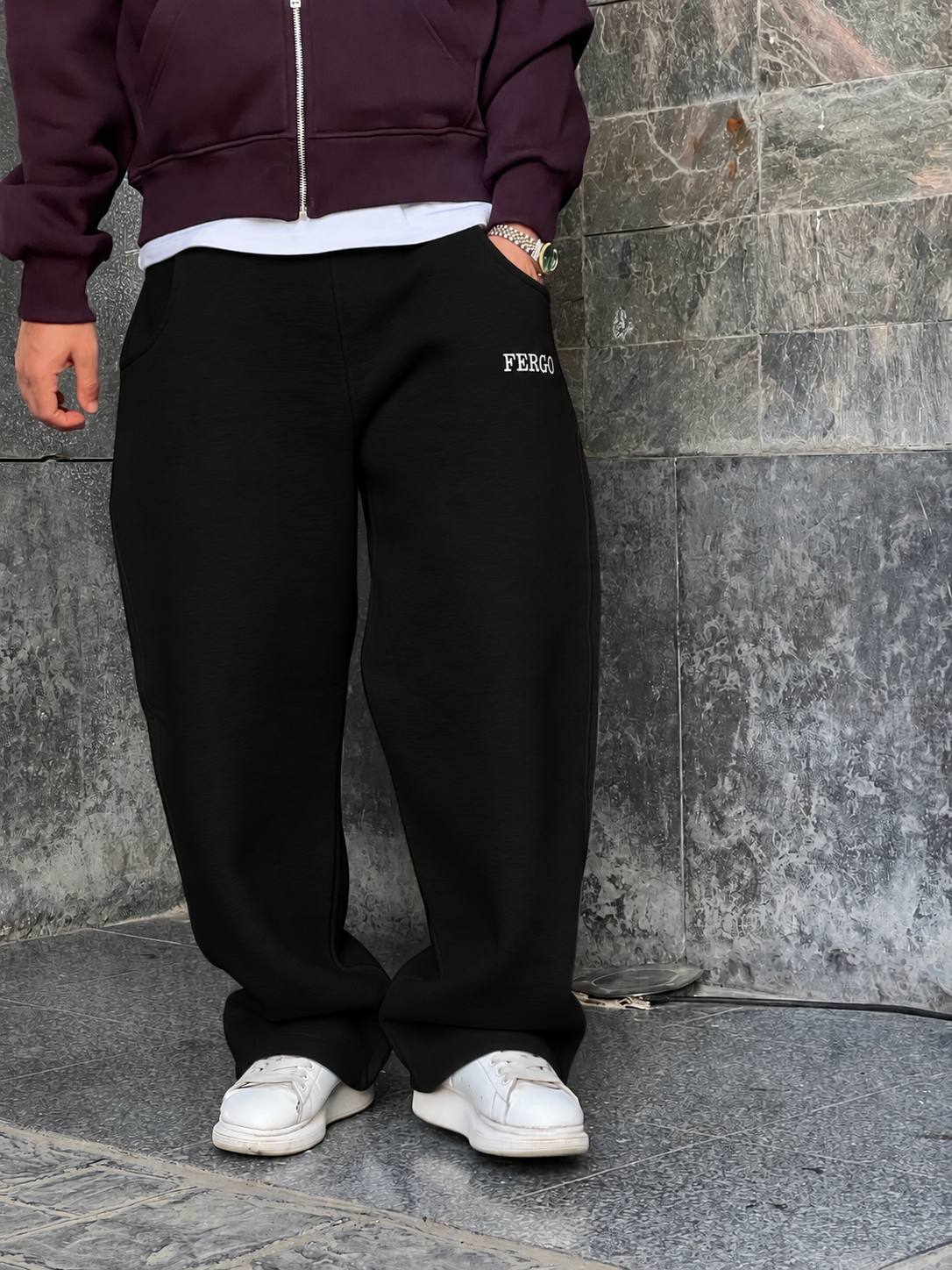FERGO Essential Sweatpants – Black