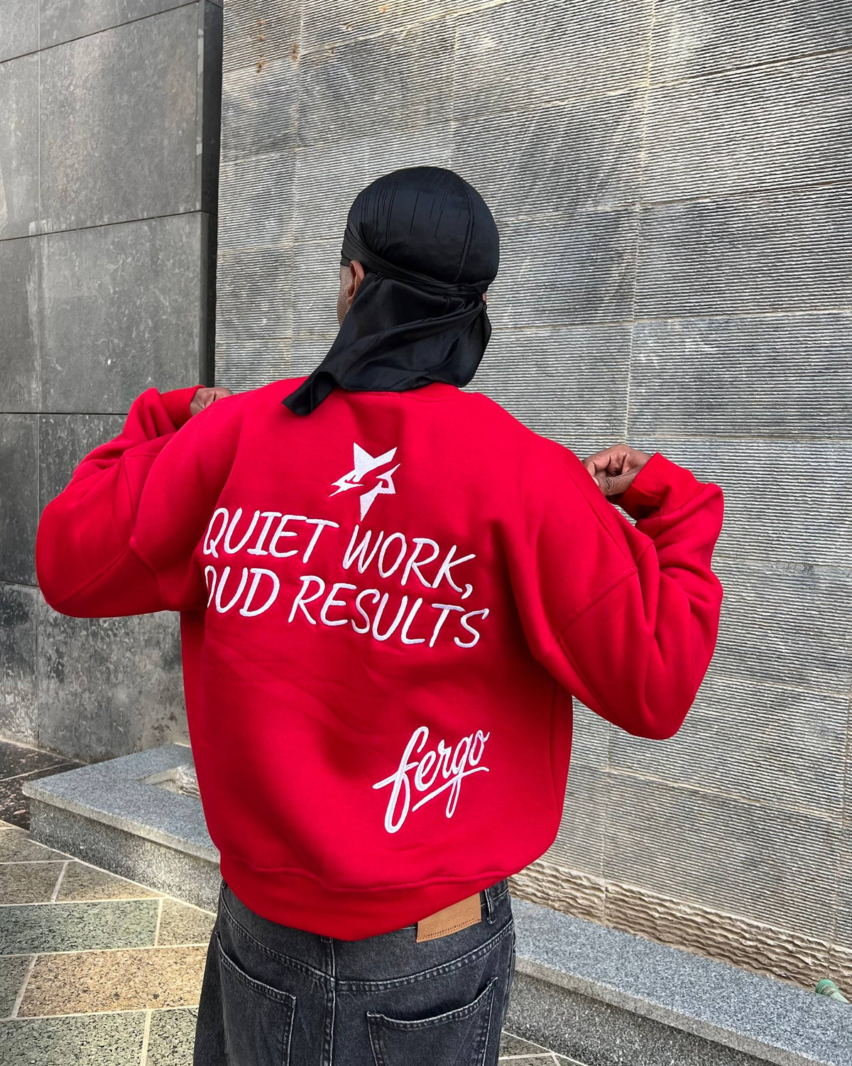 Red Impact Crewneck
