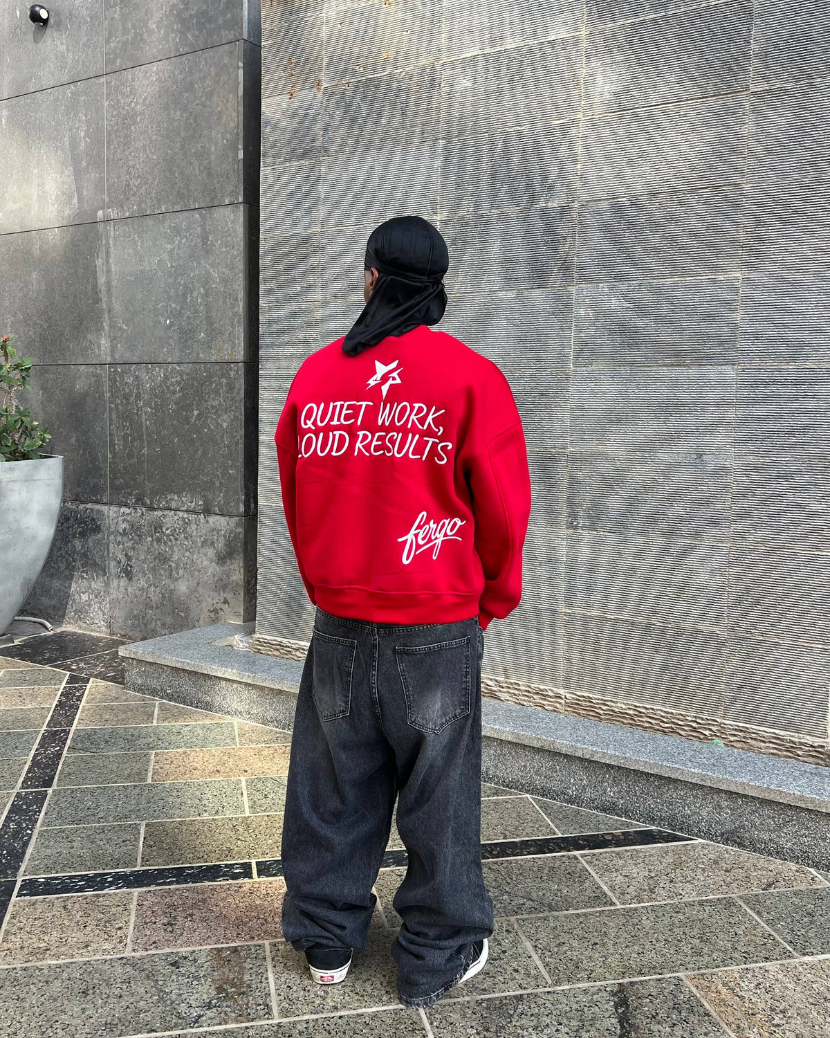 Red Impact Crewneck