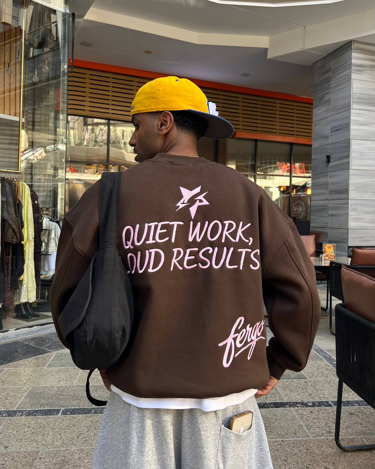 Brown Impact Crewneck